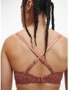 Sujetador Calvin Klein Invisible Push-Up Seductive Comfort (Ocre)