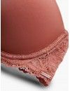 Sujetador Calvin Klein Invisible Push-Up Seductive Comfort (Ocre)
