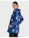 Bata de Mujer Massana Tejido Polar Estampado Ositos (Azu)