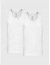 Camiseta Interior Tirantes Calvin Klein -2 Pack- Modern Cotton (Blanco)