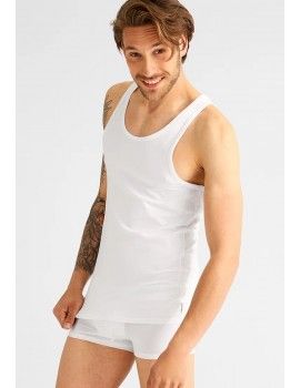 Camiseta Interior Tirantes Calvin Klein -2 Pack- Modern Cotton (Blanco)