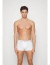 Bóxer Calvin Klein -3 Pack- Cotton Stretch (Gris, Blanco y Azul Fantasía)