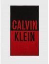Toalla de Playa Calvin Klein (Rojo y Negro)