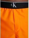 Bañador Corto Calvin Klein CK Monogram (Naranja)