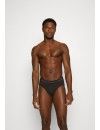 Slip Calvin Klein -3 Pack- Cotton Stretch (Negro Logo Azul, Fucsia y Gris)