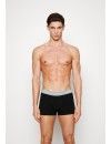 Bóxer Calvin Klein -3 Pack- Cotton Stretch (Negro Cinturilla Azul, Gris y Blanca)
