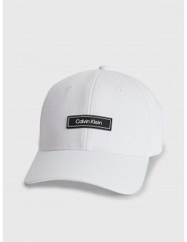 Boné Calvin Klein Unissex Algodão Orgânico (Branco)