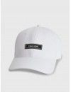 Gorra Calvin Klein Unisex Algodón Orgánico (Blanco)