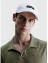 Gorra Calvin Klein Unisex Algodón Orgánico (Blanco)