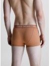 Bóxer Calvin Klein -3 Pack- Cotton Stretch (Negro, Marrón y Beige)