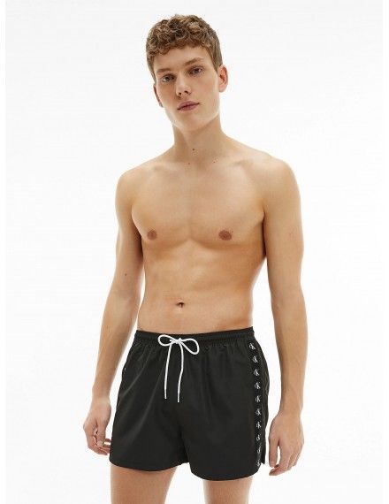 Bañador Calvin Klein CK One con cordón (Negro)