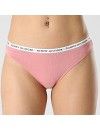 Tanga Tommy Hilfiger -3 Pack- (Negro, Rosa y Piel)
