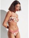 Bikini Gisela Bandeau Aro Flexible Estampado EKO