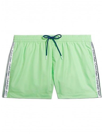Bañador Corto Calvin Klein Logo Tape (Lima)