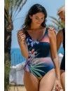 Bañador Marie Claire de Control Estampado Floral (Marino)