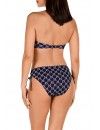 Bikini Tamouré Bandeau Estampado Espigas (Marino)