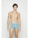 Bóxer Calvin Klein -3 Pack- Cotton Stretch (Gris, Verde y Púrpura)