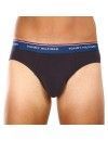 Slip Tommy Hilfiger -3 Pack- Premium Essentials (Marino Cinturilla Azul, Teja y Marino)