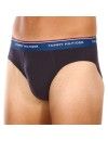 Slip Tommy Hilfiger -3 Pack- Premium Essentials (Marino Cinturilla Azul, Teja y Marino)