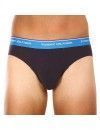 Slip Tommy Hilfiger -3 Pack- Premium Essentials (Marino Cinturilla Azul, Teja y Marino)