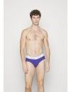 Slip Calvin Klein -3 Pack- Cotton Stretch (Azul, Gris y Crudo)
