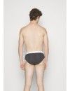 Slip Calvin Klein -3 Pack- Cotton Stretch (Azul, Gris y Crudo)