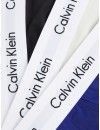 Slip Calvin Klein -3 Pack- Cotton Stretch (Azul, Gris y Crudo)
