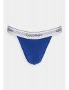 Tanga Calvin Klein -3 Pack- Modern Cotton Stretch (Negro, Azul y Gris)