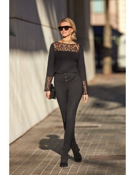 Legging Janira Vespa (Negro)