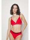 Sujetador Calvin Klein de Triángulo Unlined Modern Cotton (Rojo)