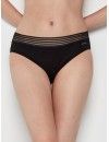 Braguita Menstrual Gisela Tejido Eko Algodón Absorción Media (Negro)