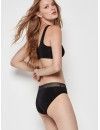 Braguita Menstrual Gisela Tejido Eko Algodón Absorción Media (Negro)