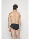 Slip Calvin Klein -3 Pack- Cotton Stretch (Negro Cinturilla Beige, Granate y Negro)