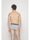 Slip Calvin Klein -3 Pack- CK96 Cotton Stretch (Azul, Gris y Fantasía)