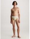 Slip Calvin Klein -3 Pack- Modern Cotton Stretch (Arena, Magenta y Gris)