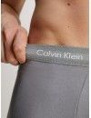 Bóxer Calvin Klein -3 Pack- Cotton Stretch (Azul, Gris y Kaki)