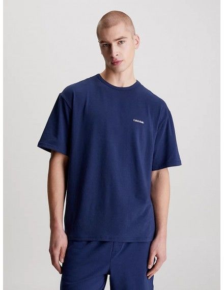 Camiseta Calvin Klein Modern Cotton Manga Corta (Marino)