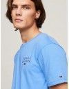 Camiseta Tommy Hilfiger Original con Logo (Azul)