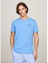 Camiseta Tommy Hilfiger Original con Logo (Azul)
