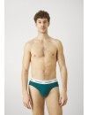 Slip Calvin Klein -3 Pack- Cotton Stretch (Gris, Verde y Fucsia)