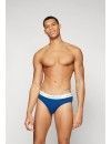 Slip Tommy Hilfiger -3 Pack- Signature Cotton Essentials (Celeste, Rojo y Marino)