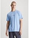 Camiseta Calvin Klein Modern Structure Manga Corta (Azul)