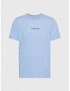 Camiseta Calvin Klein Modern Structure Manga Corta (Azul)