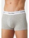 Bóxer Calvin Klein -3 Pack- Modern Cotton Stretch (Gris, Marengo y Azul)