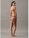 Sujetador Calvin Klein Flirty Push-Up Escotado (Teja)