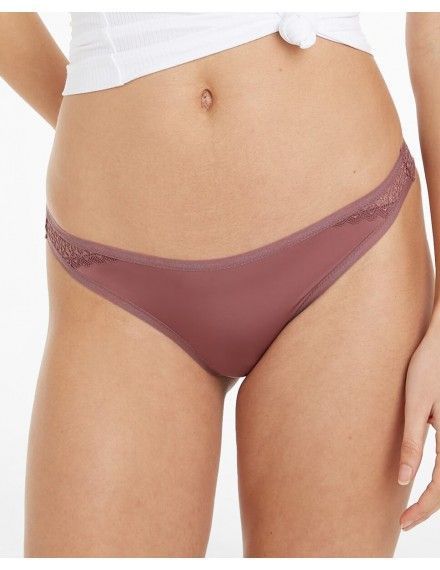 Braguita Brasileña Calvin Klein Flirty de Microfibra (Teja)
