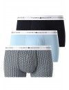 Bóxer Tommy Hilfiger -3 Pack- Essentials (Fantasía, Celeste y Marino)