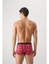 Bóxer Hugo -3 Pack- Design Cotton Stretch (Negro, Rojo Fantasía y Negro)