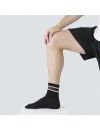 Calcetín deporte Irene -3 Pack- algodón (Blanco, Gris y Negro)