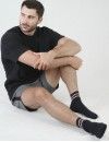 Calcetín deporte Irene -3 Pack- algodón (Blanco, Gris y Negro)